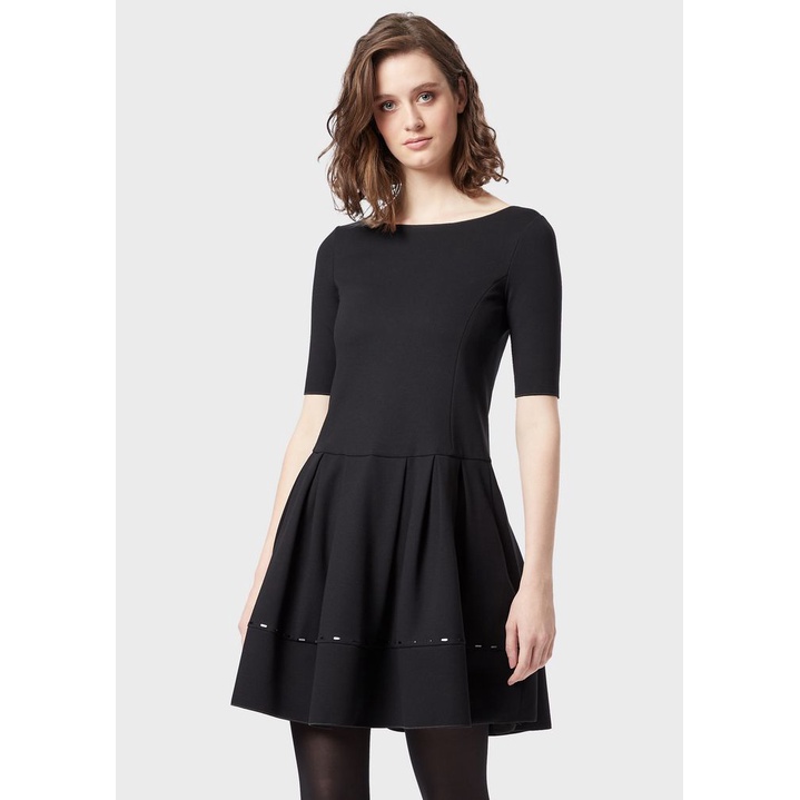 Đầm Oscar Stitch Dress With A Flared