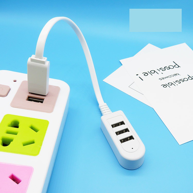 Bộ chia USB 1 ra 3 cổng USB 2.0 - USB 1 ra 3