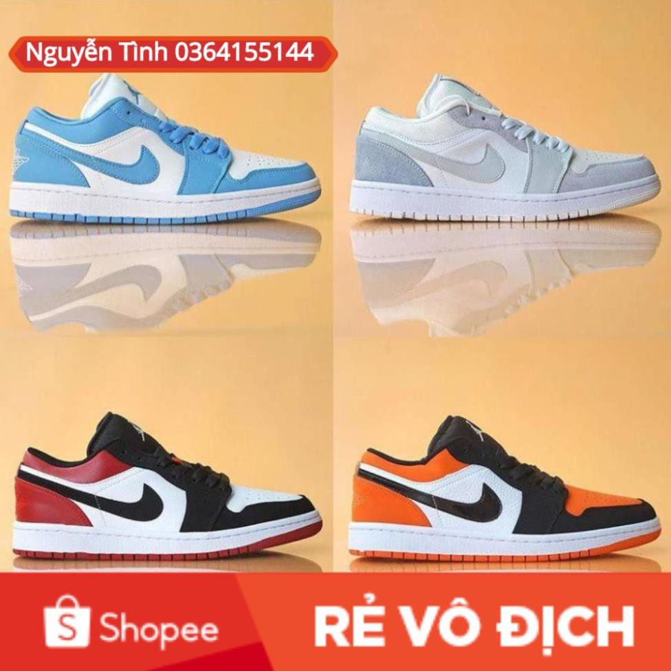 Giày jd cổ thấp nhiều màu