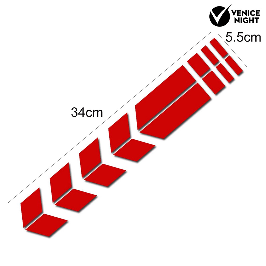 FENDER Miếng Dán Phản Quang Mạnh Mẽ Cho Tấm Chắn Bùn Xe Máy / Xe Đạp Thích Hợp Làm Quà Tặng