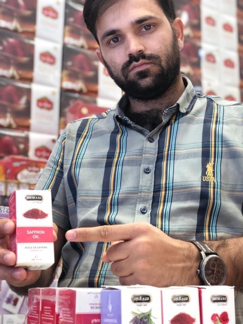 Tinh dầu saffron nguyên chất loại 1/ Saffron oil chính hãng