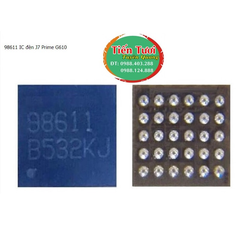 98611 IC đèn J7 Prime G610