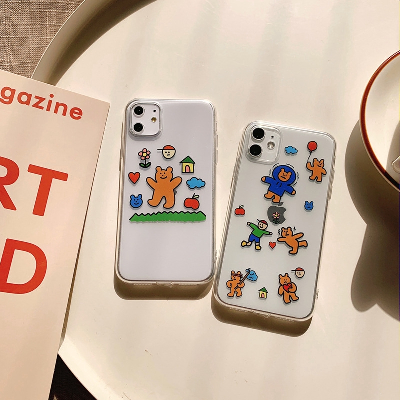 Ốp điện thoại trong suốt in họa tiết dành cho iPhone 5 5S 6 6 Plus 6S 6S Plus 6 7 7 Plus 8 8 Plus X XS XS Max 11 | BigBuy360 - bigbuy360.vn