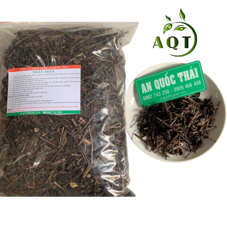Nhân Trần Khô 500g (Thơm, Sạch, Ngọt) Thanh Nhiệt, Mát Gan, Giải Độc Cơ Thể