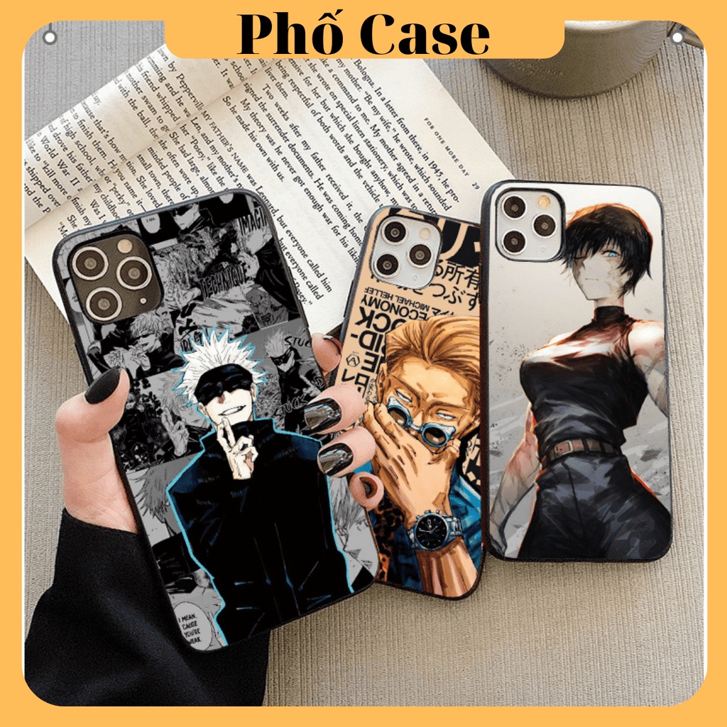 Ốp Lưng Iphone Hình Jujutsu Kaisen ,Ốp Anime Jujutsu Kaisen Nhật Bản