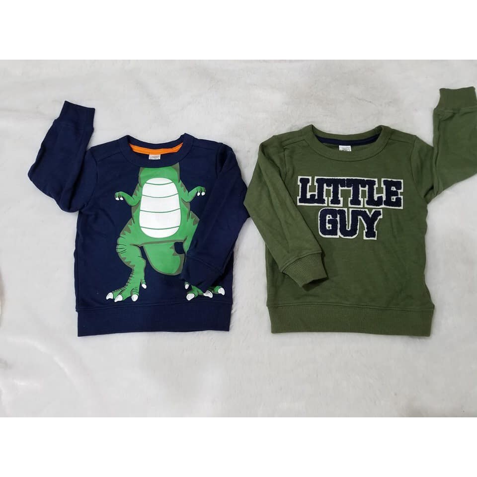 Áo nỉ Carter's dày 12m , 18m