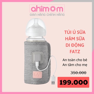 Túi ủ bình sữa thông minh, hâm sữa cầm tay di động Fatz Baby - Ahimom