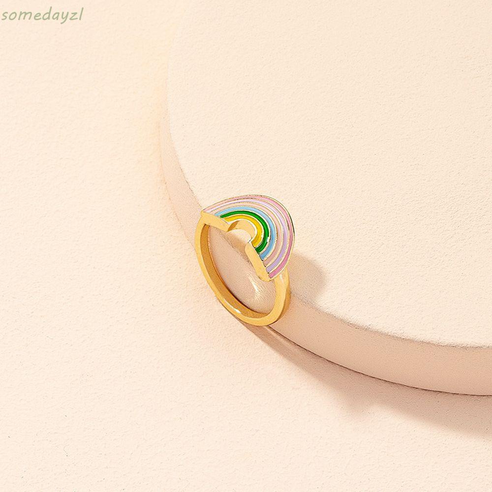 Nhẫn Đeo Ngón Tay Họa Tiết Hoa Trái Tim Thời Trang Hàn Quốc Cho Nam Nữ 7