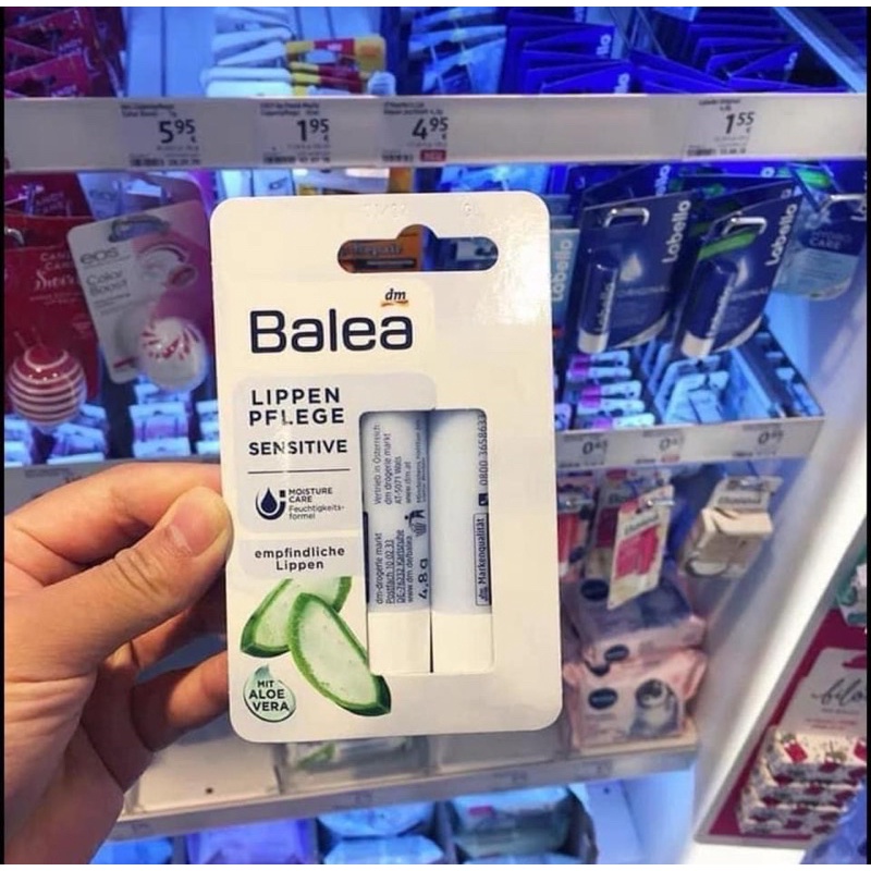 Son dưỡng môi Labello, Balea Đức