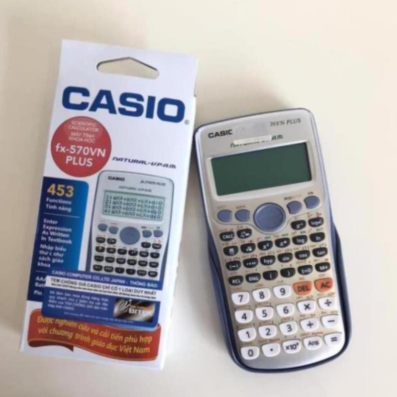 Máy Tính FX- 570 VN Plus- Made In Thái Lan Phiên Bản Mới Siêu Bền
