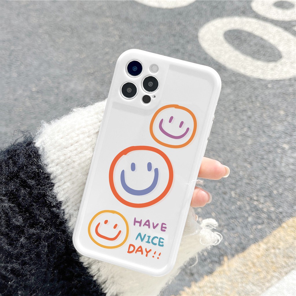 Ốp lưng iphone Haha bóng cạnh vuông 5/5s/6/6plus/6s/6splus/7/7plus/8/8plus/x/xr/xs/11/12/pro/max/plus/promax | BigBuy360 - bigbuy360.vn