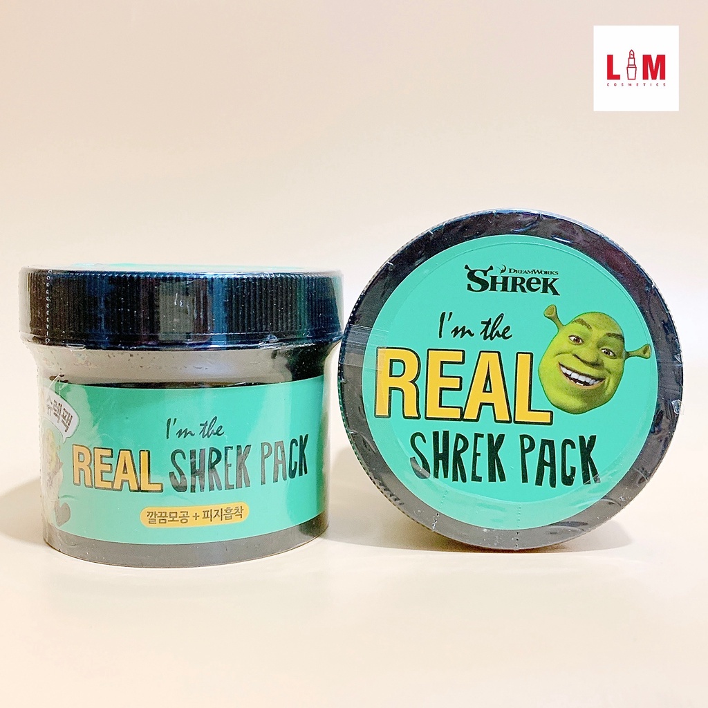 Mặt nạ đất sét bạc hà Shrek Pack I’m The Real 110g [Chính Hãng]