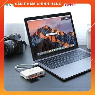 Đầu đọc thẻ USB Type-C cho thẻ nhớ Ugreen 40444