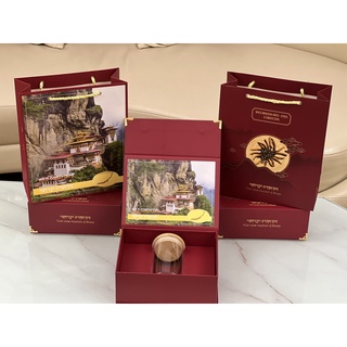 SET TÚI VÀ HỘP ĐỰNG ĐÔNG TRÙNG HẠ THẢO - KHAY ĐƠN