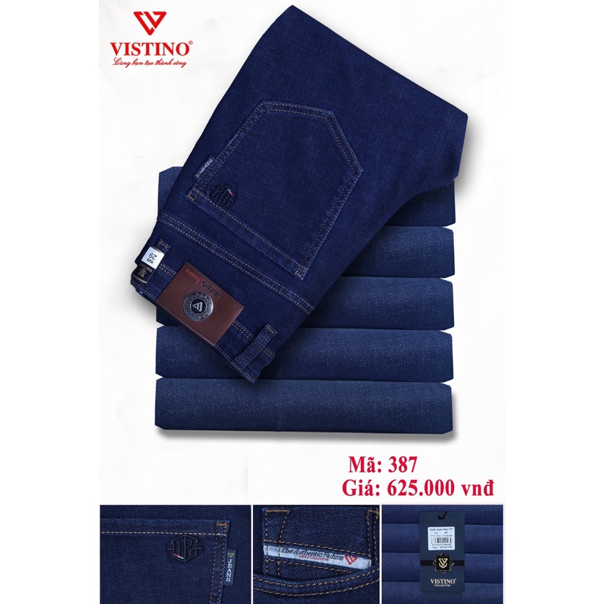 Quần Jeans Cotton Vistino + Vĩnh Tiến Cao Cấp QB625
