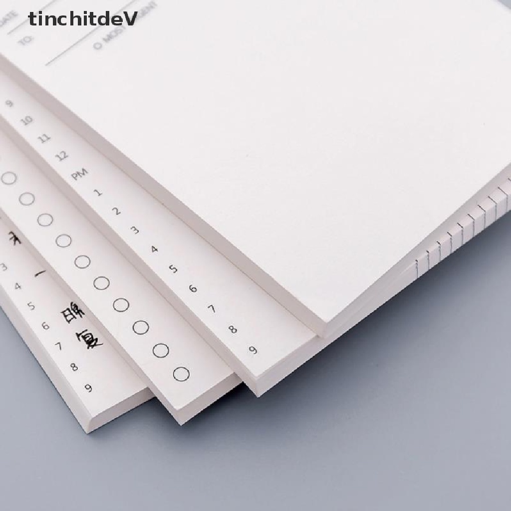 [TinchitdeV] Giấy Dán Ghi Chú Lập Kế Hoạch Thời Gian Sử Dụng Hàng Ngày