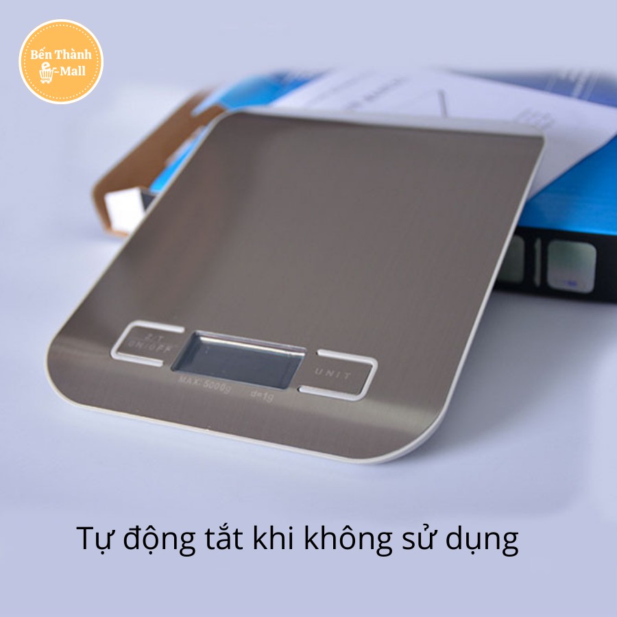 Cân Nhà Bếp LCD 5kg Tiện Dụng [Tải Trọng 1g - 5kg]