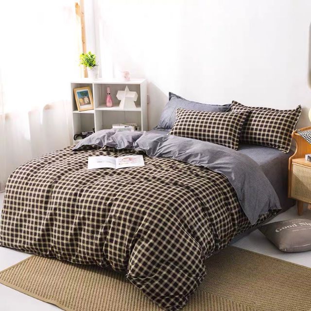 set chăn ga cotyon poly nhập khẩu