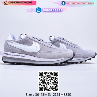2161m8830 nhận order hỗ trợ free ship giày 1:1 sneaker fragment design x sacai x nike ldv waffle daybreak