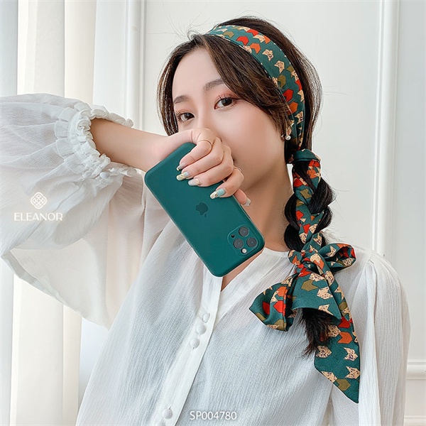 Khăn quàng cổ đa năng 86 x 4cm Eleanor Accessories dáng dài phụ kiện thời trang 4780