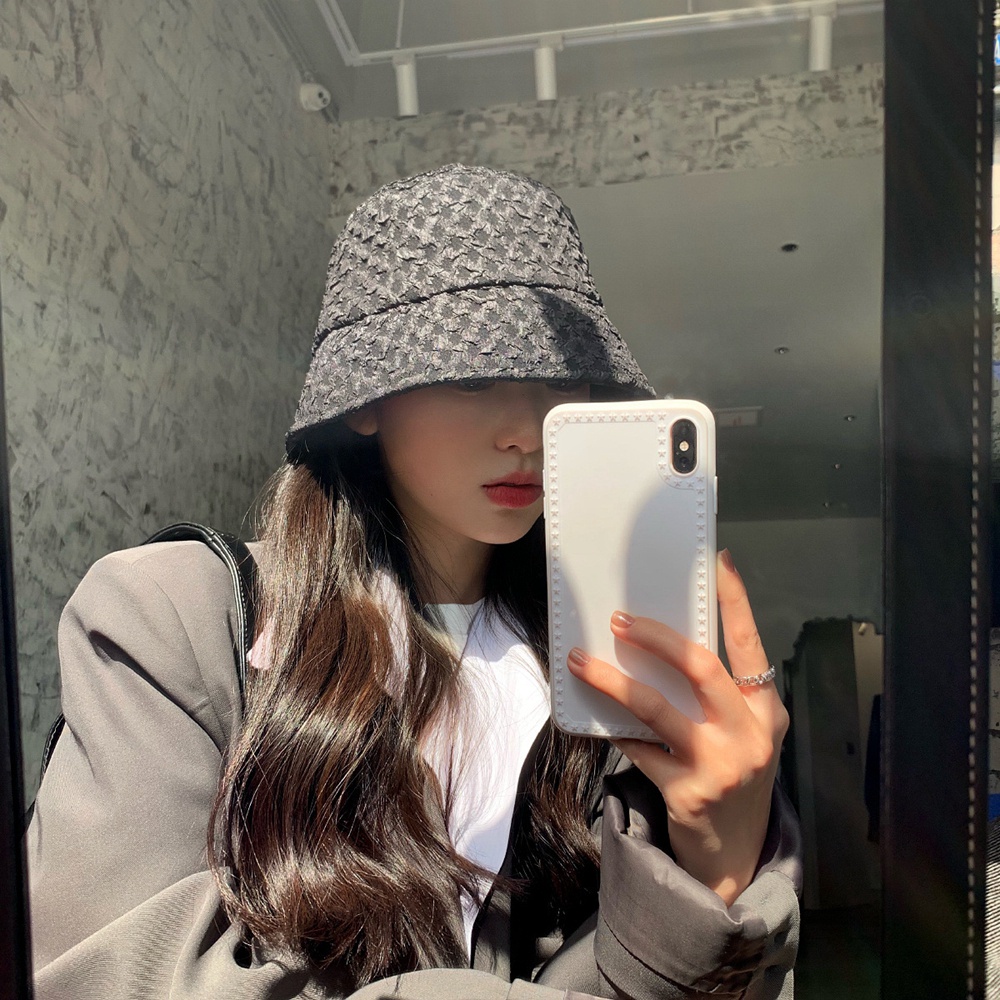Mũ tai bèo phối lưới che nắng phong cách Hàn Quốc thời trang mùa hè trẻ trung dành cho nữ
