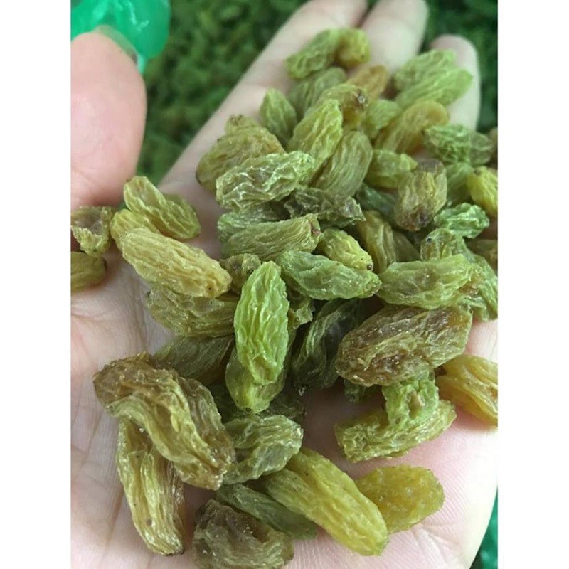 Nho khô xanh [LOẠI 1 - GIÁ TỐT] sấy khô nguyên chất, dẻo chua ngọt, đặc biệt ngon NGỌT