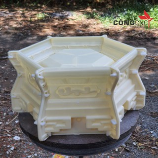 Khuôn Đôn Bệ Lục Giác 70
