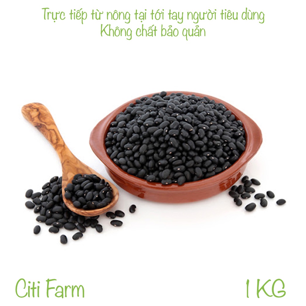 1KG Đậu Đen Xanh Lòng Thơm Bở
