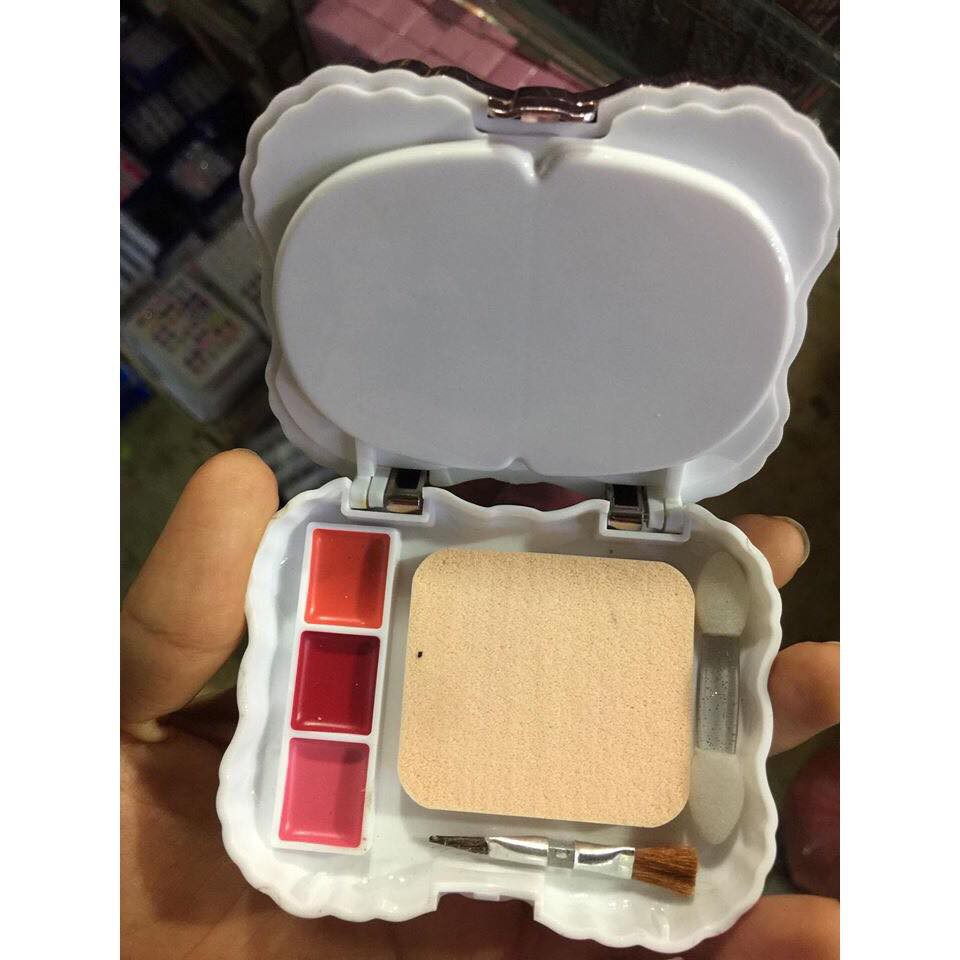 Phấn Bộ 3 Tầng Make Up Kid