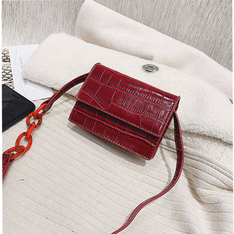 FREESHIP 99K Túi xách nữ da mini đeo chéo vân _A187 | BigBuy360 - bigbuy360.vn