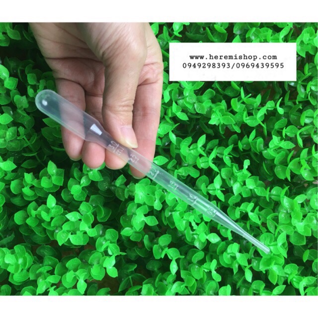 Ống hút chia vạch 3ml túi 100 chiếc