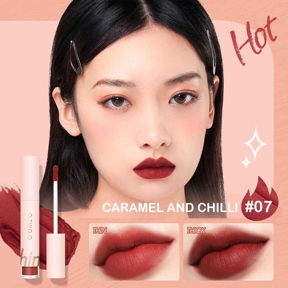 Son Kem Lì O.TWO.O Soft Velvet Mist First Love Lip Mud