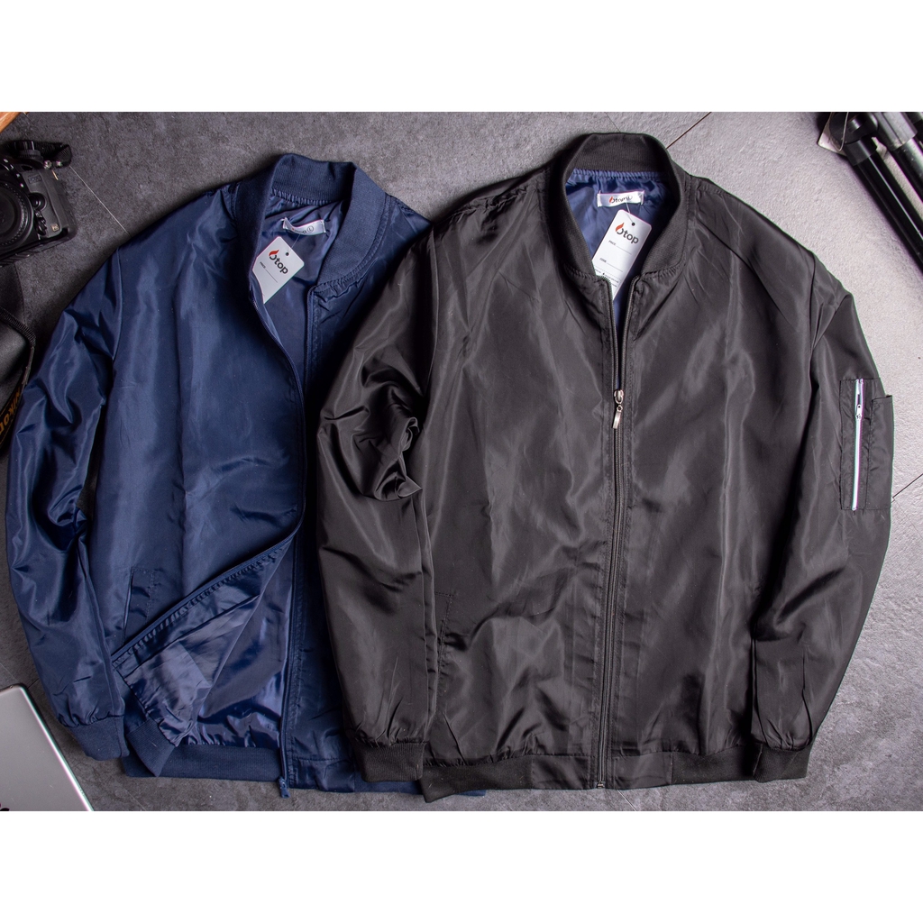 Áo khoác nam bomber 2 lớp chống nước