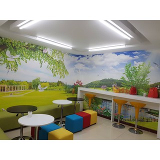 Tranh dán tường 3D Hoa sen 60*90