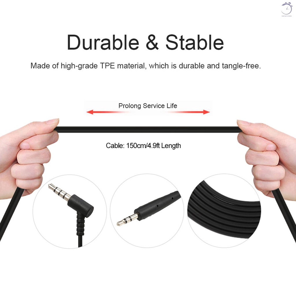 Cáp Chuyển Đổi Âm Thanh Từ 3.5mm Sang 2.5mm Cho Tai Nghe Bose Oe2