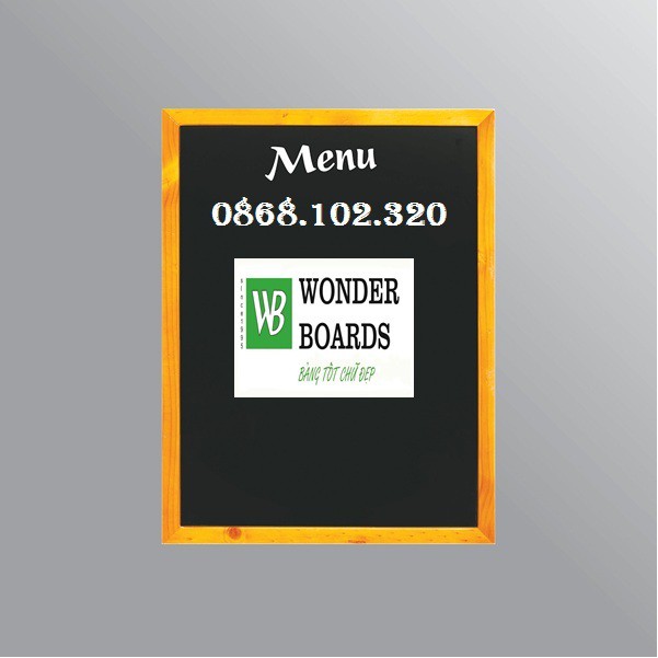 Bảng menu treo tường STANDY 60 x 80cm