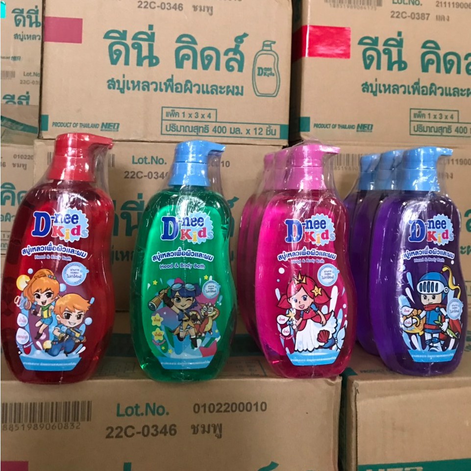 Sữa tắm gội Dnee kid 400ml- Thái Lan (cho bé trên 3 tuổi)