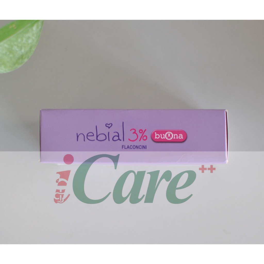 NƯỚC MUỐI ƯU TRƯƠNG NEBIAL 3% NHẬP KHẨU Ý HỘP 20 ỐNG