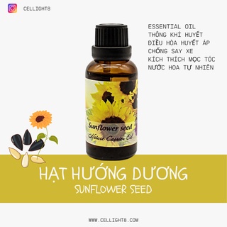 Dầu nền hạt hướng dương CELLIGHT 8 - Sunflower seed carrier oil - 30ml