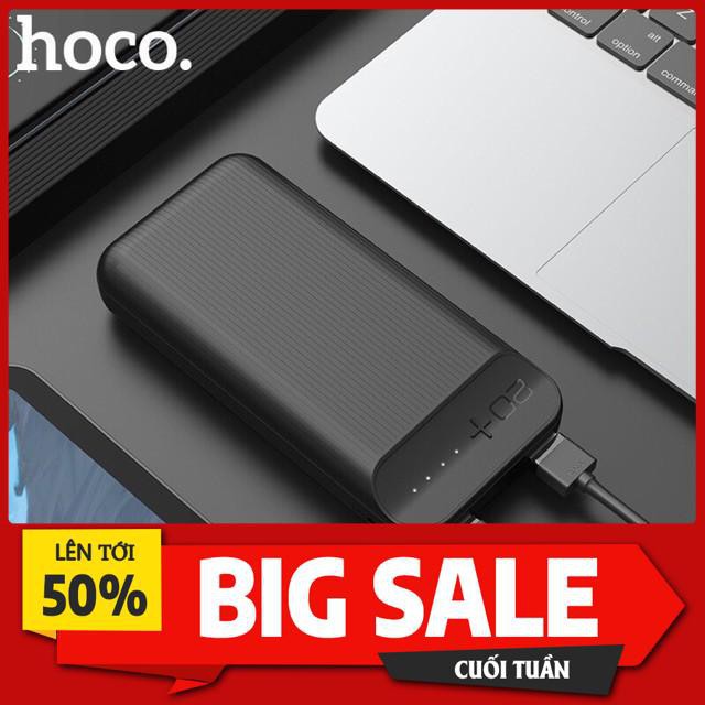 {GIÁ HỦY DIỆT}Sạc Dự Phòng HOCO J52A 20000mAh - Sạc Nhanh - 2 Cổng USB - Chính Hãng