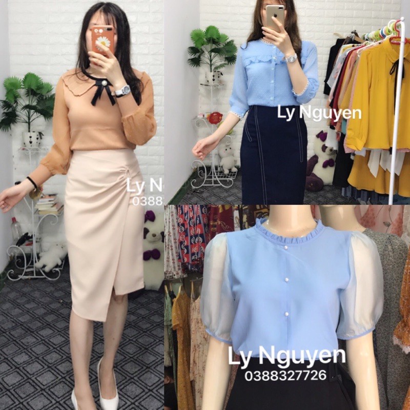 TRI ÂN SET 3 ÁO SIÊU ĐẸP (ẢNH THẬT 100% do shop tự chụp)