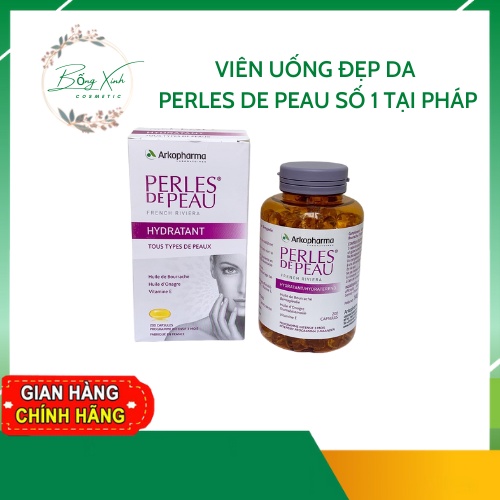 Viên Uống Đẹp Da Arkopharma Perles De Peau Số 1 Tại Pháp