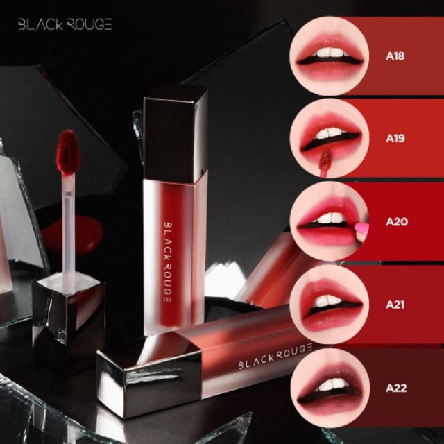 Son Black Rouge Ver 4 Bad Rose Air Fit Velvet Tint