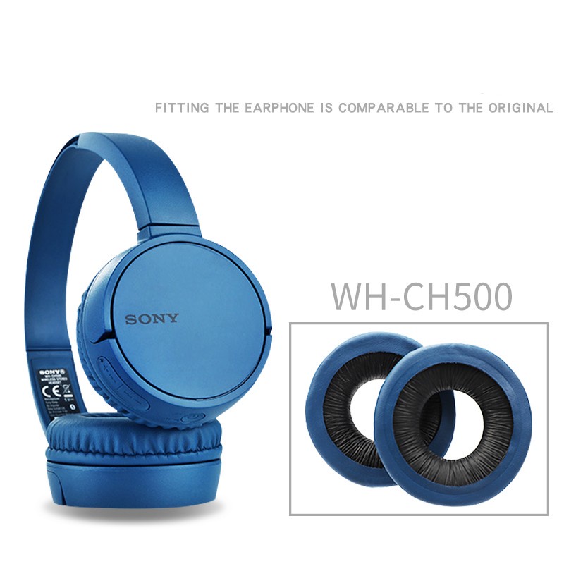 Đệm Xốp Phối Da Bọc Đầu Tai Nghe Thay Thế Cho SONY WH CH500 510 ZX330BT 310 ZX100 600 V150