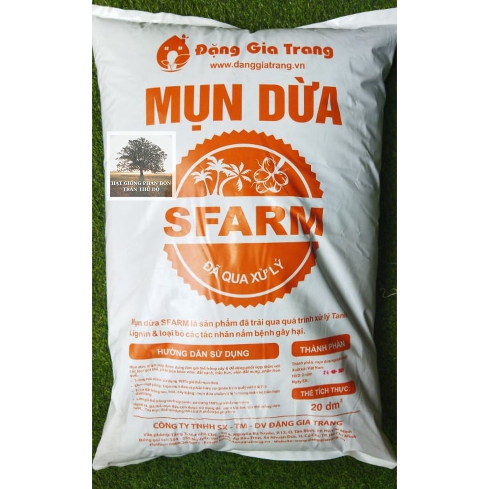 MỤN DỪA SFARM 20DM3 ( GIÁ RẺ NHẤT )