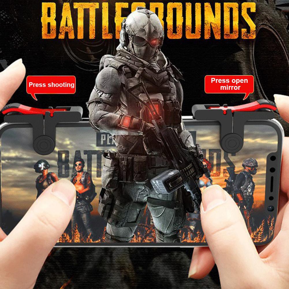 🌟Chất lượng cao nhất🍁D9 Mobile Game Gamepad Trigger Joystis Games Fire Button Controller for PUBG