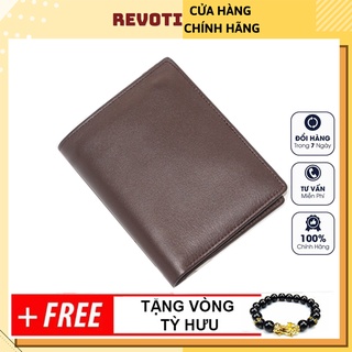 Ví da nam, bóp da nam da bò thật 100% bảo hành 12 tháng VI74 tặng vòng tỳ hưu