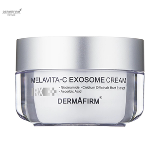 Kem trắng sáng & trẻ hoá da, mờ thâm nám, dưỡng ẩm, đều màu da -rx melavita-c exosome cream 50ml - dermafirm