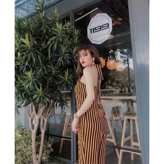 JUM CUP DÀI SỌC TÀ CÁCH ĐIỆU CỔ YẾM  Ꮯɦấȶ Ꮮɨệʊ: lụa tuyết + cup xịn, Size dưới 54kg vừa. Mua nhanh kẻo hết