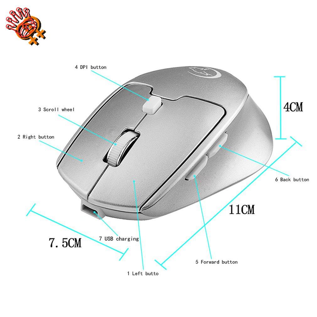 Chuột Không Dây 2.4g Kết Nối Usb | BigBuy360 - bigbuy360.vn